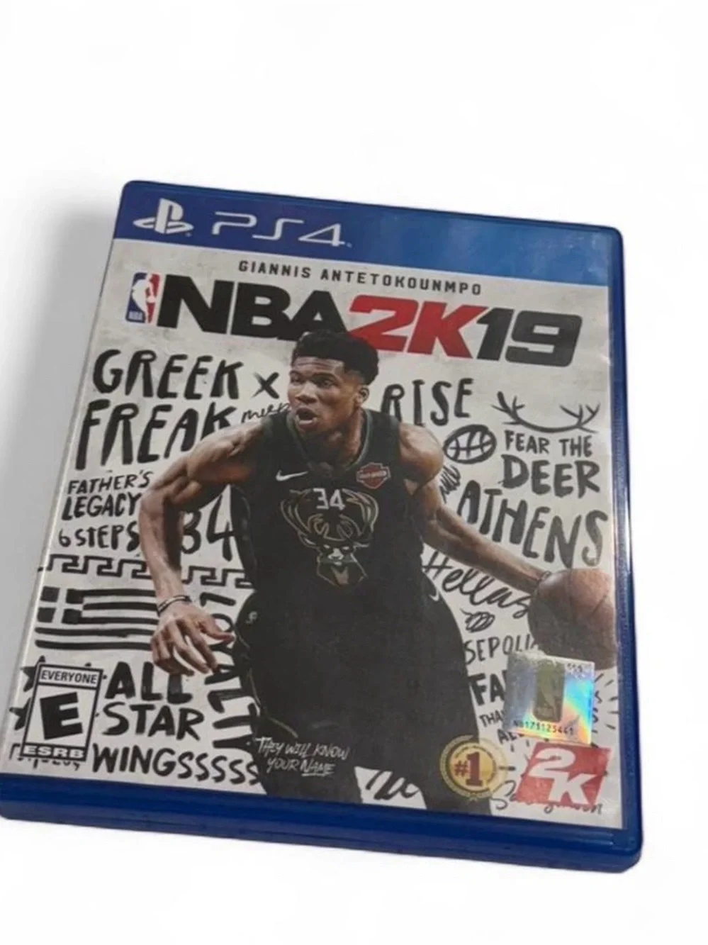 Sony PS4 NBA 2K19 Video Game - Blue Case
